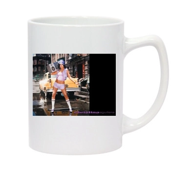 Christina Aguilera 14oz White Statesman Mug