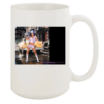 Christina Aguilera 15oz White Mug