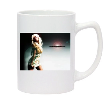 Christina Aguilera 14oz White Statesman Mug