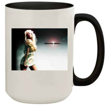 Christina Aguilera 15oz Colored Inner & Handle Mug