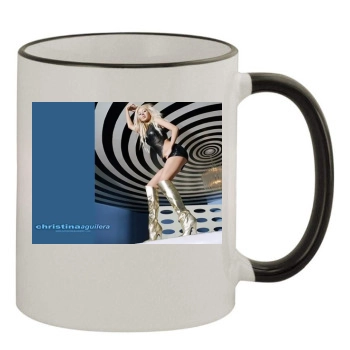 Christina Aguilera 11oz Colored Rim & Handle Mug