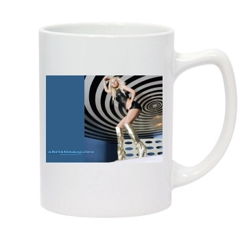 Christina Aguilera 14oz White Statesman Mug