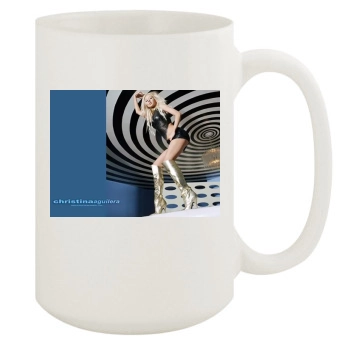 Christina Aguilera 15oz White Mug