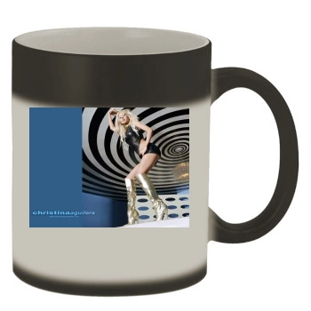 Christina Aguilera Color Changing Mug