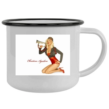 Christina Aguilera Camping Mug