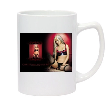 Christina Aguilera 14oz White Statesman Mug