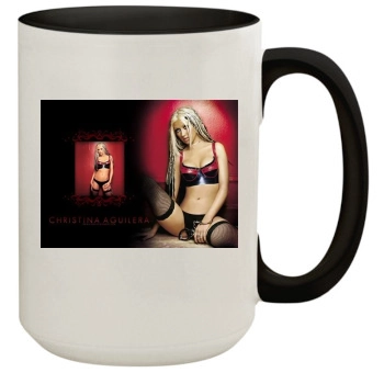 Christina Aguilera 15oz Colored Inner & Handle Mug