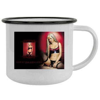 Christina Aguilera Camping Mug