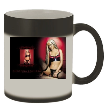 Christina Aguilera Color Changing Mug