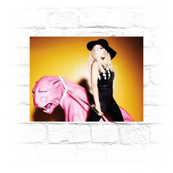 Christina Aguilera Metal Wall Art