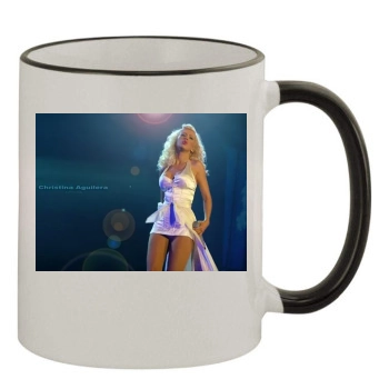 Christina Aguilera 11oz Colored Rim & Handle Mug