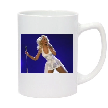 Christina Aguilera 14oz White Statesman Mug