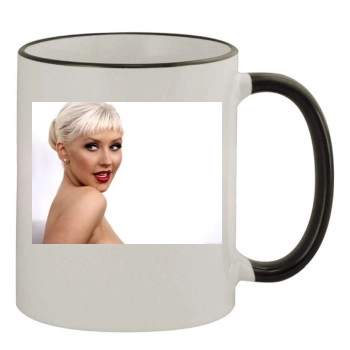 Christina Aguilera 11oz Colored Rim & Handle Mug