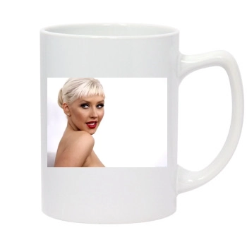 Christina Aguilera 14oz White Statesman Mug