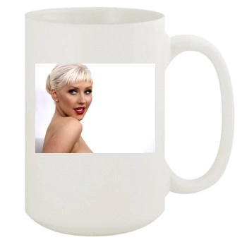 Christina Aguilera 15oz White Mug