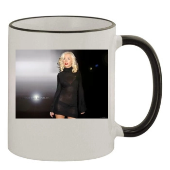 Christina Aguilera 11oz Colored Rim & Handle Mug