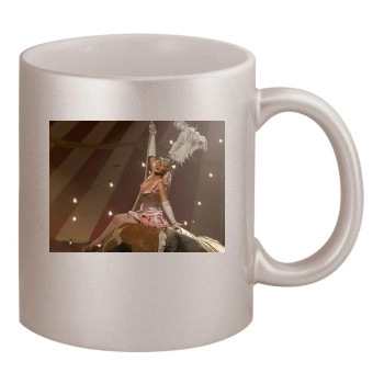 Christina Aguilera 11oz Metallic Silver Mug