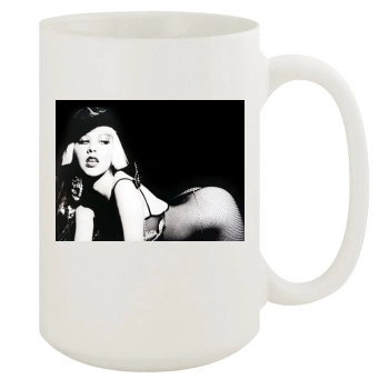 Christina Aguilera 15oz White Mug