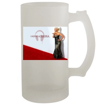 Christina Aguilera 16oz Frosted Beer Stein