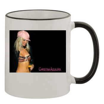 Christina Aguilera 11oz Colored Rim & Handle Mug