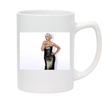 Christina Aguilera 14oz White Statesman Mug