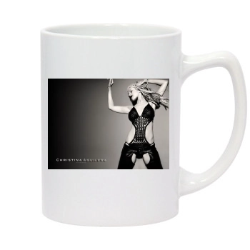 Christina Aguilera 14oz White Statesman Mug