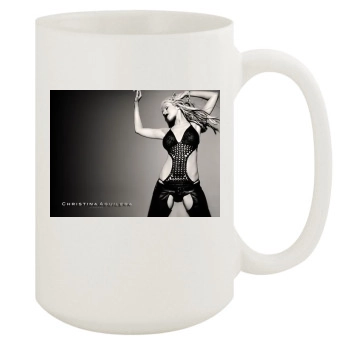 Christina Aguilera 15oz White Mug