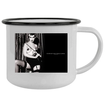 Christina Aguilera Camping Mug