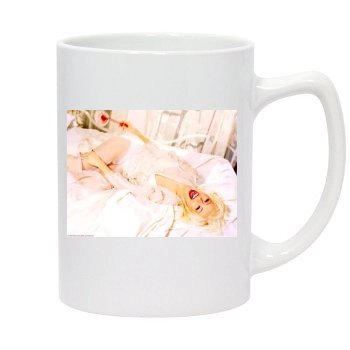 Christina Aguilera 14oz White Statesman Mug