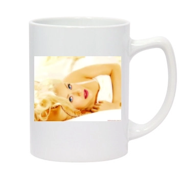 Christina Aguilera 14oz White Statesman Mug