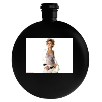 Christina Aguilera Round Flask