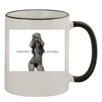 Christina Aguilera 11oz Colored Rim & Handle Mug