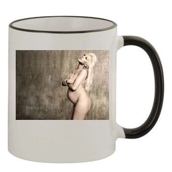 Christina Aguilera 11oz Colored Rim & Handle Mug