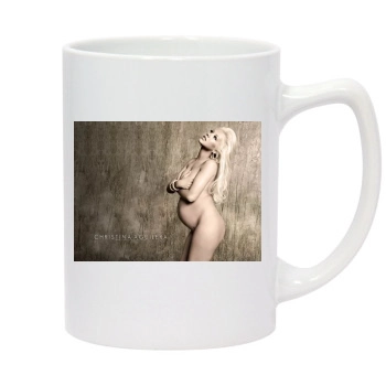 Christina Aguilera 14oz White Statesman Mug