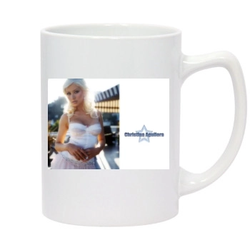 Christina Aguilera 14oz White Statesman Mug