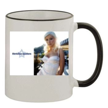 Christina Aguilera 11oz Colored Rim & Handle Mug