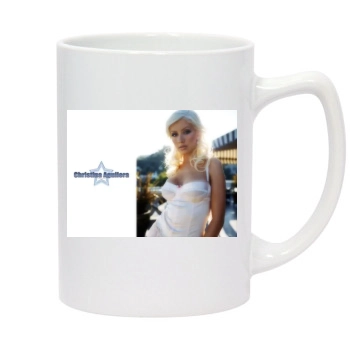 Christina Aguilera 14oz White Statesman Mug