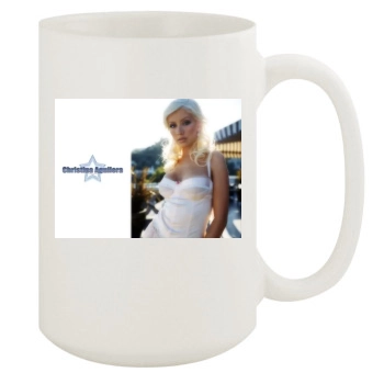 Christina Aguilera 15oz White Mug