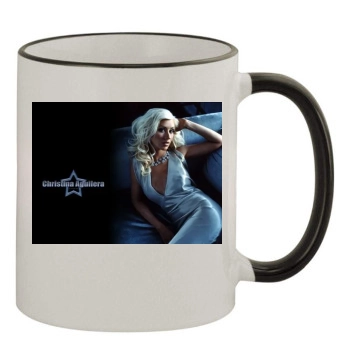 Christina Aguilera 11oz Colored Rim & Handle Mug