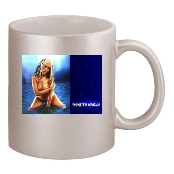 Christina Aguilera 11oz Metallic Silver Mug