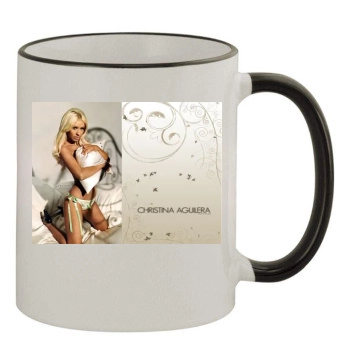 Christina Aguilera 11oz Colored Rim & Handle Mug