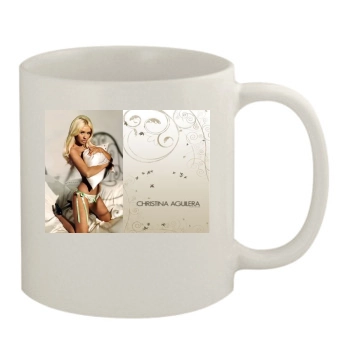 Christina Aguilera 11oz White Mug