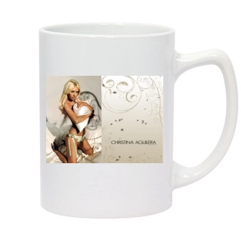 Christina Aguilera 14oz White Statesman Mug