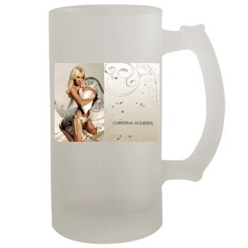 Christina Aguilera 16oz Frosted Beer Stein