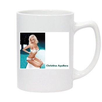 Christina Aguilera 14oz White Statesman Mug