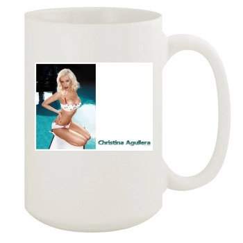 Christina Aguilera 15oz White Mug