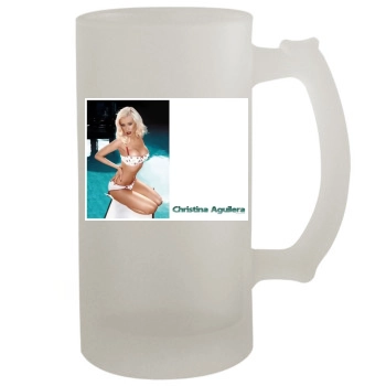 Christina Aguilera 16oz Frosted Beer Stein