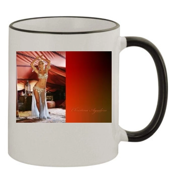 Christina Aguilera 11oz Colored Rim & Handle Mug