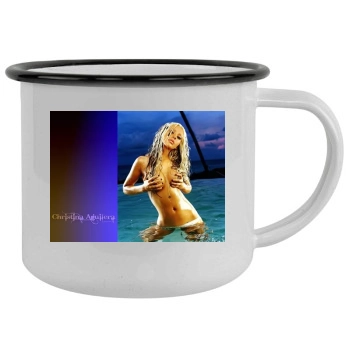 Christina Aguilera Camping Mug