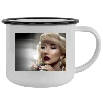 Christina Aguilera Camping Mug